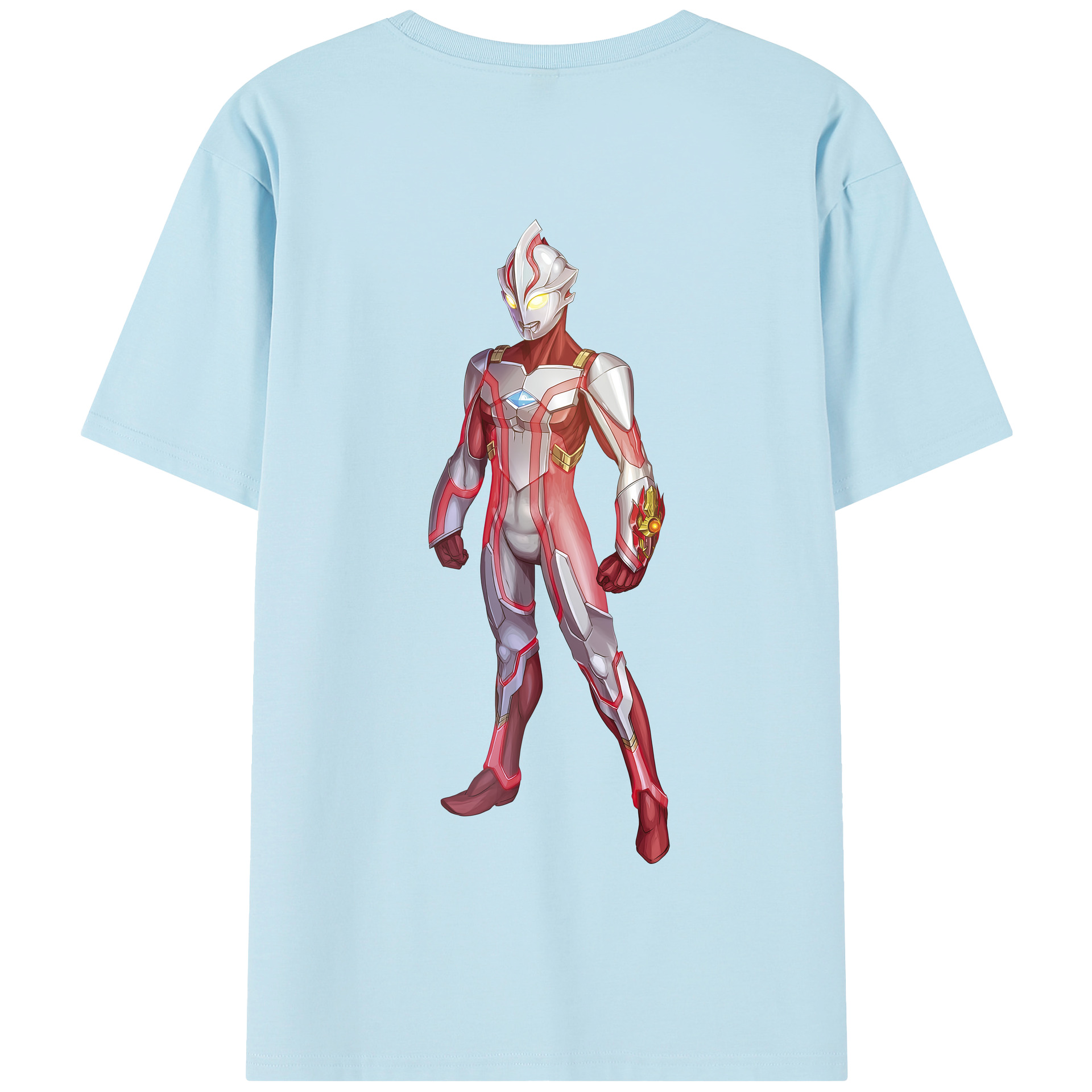（画像用） ウルトラマン Ultraman 綿100％半袖Tシャツ（背面プリント）